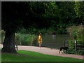 Pond in Hampden Park