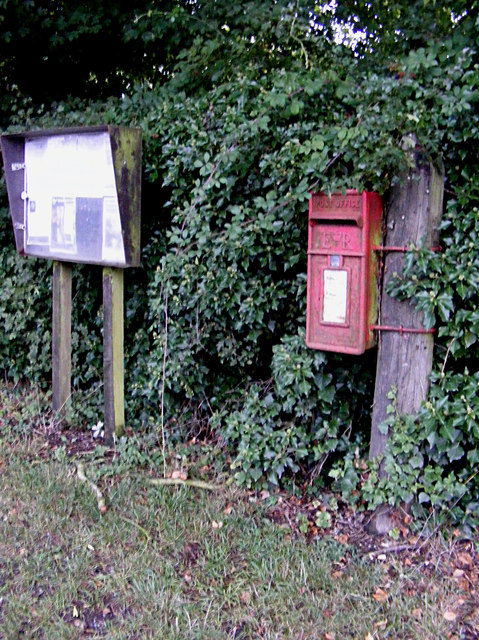 Village Notice Board & The Heywood Postbox