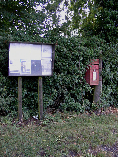 Village Notice Board & The Heywood Postbox