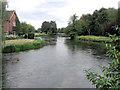 River Test at Kimbridge - looking downstream