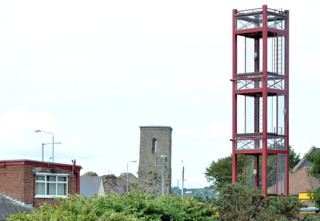 Fire Brigade training tower, Newtownards