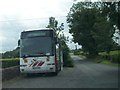 N0624 : A Bus Eireann School Bus in a lay-by on the Belmont Road by Eric Jones