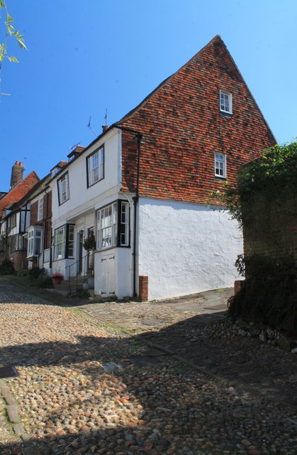 The House With Two Front Doors, Mermaid Street, Rye