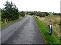 Markers along Teebane Road