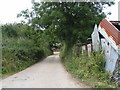 Lane to Sandpit Mill Farm