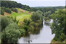 NT7030 : Golf course by the Teviot by Jim Barton