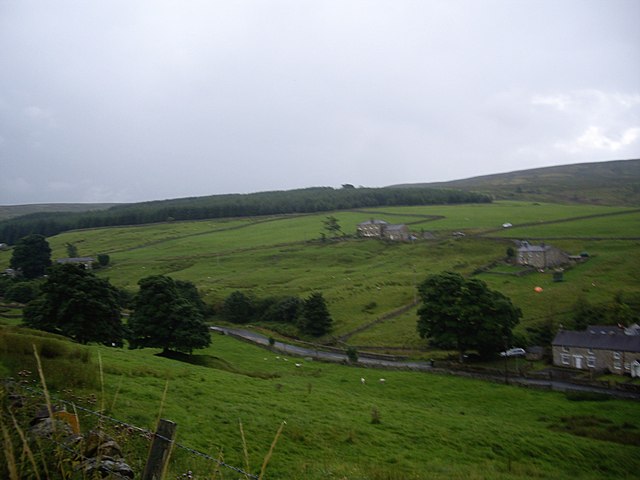 View SSW from B6295 near Dirt Pot © Stanley Howe cc-by-sa/2.0 ...