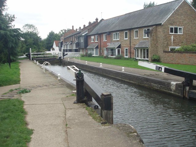 Sawbridgeworth Lock 5 on the Stort Navigation