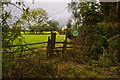 A footpath off Dob Lane to Rakes Brook