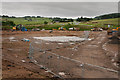 Groundworks at the Westhill roundabout