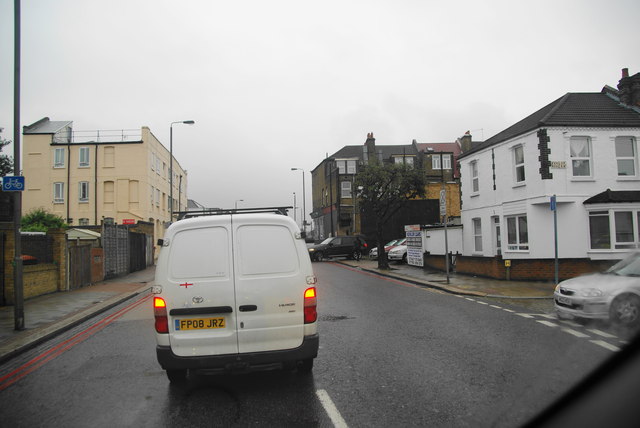 Queuing traffic on Blackshaw Road