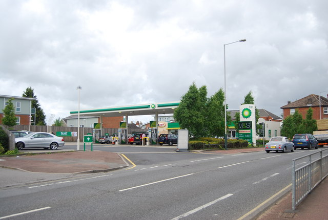 BP filling station, St John's Rd