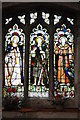 Stained glass window, St Andrew