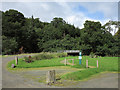 Car park in Cwm Hirnant