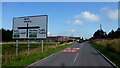 Approaching the A465