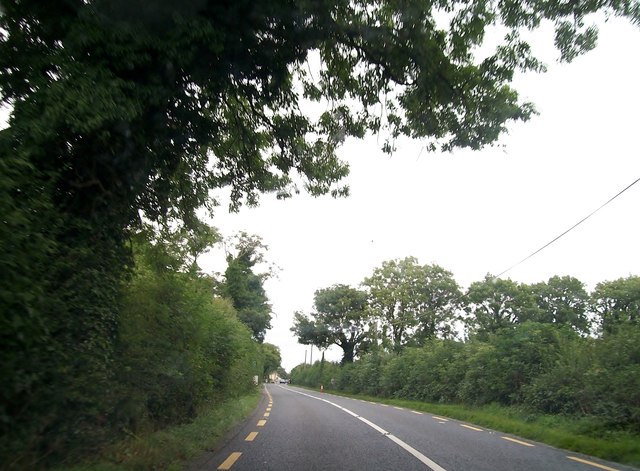 The N52 approaching the village of Clonmellon, Co Westmeath