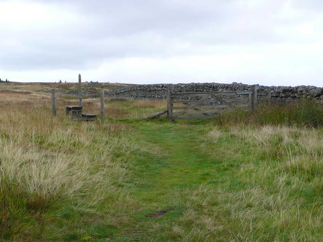 Gate on the Southern Upland Way
