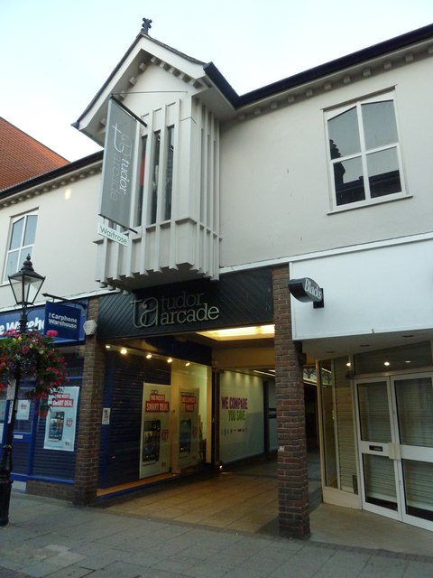 Tudor Arcade, Dorchester town centre