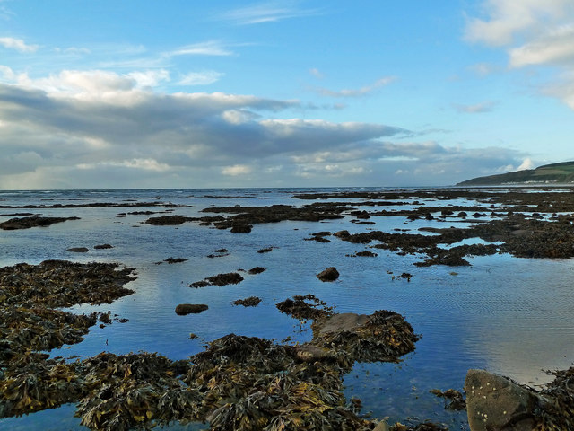 Tide's Out at Maybole Shore © Mary and Angus Hogg :: Geograph Britain ...