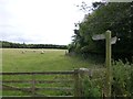 Public footpath to Rennington and Denwick Lane End