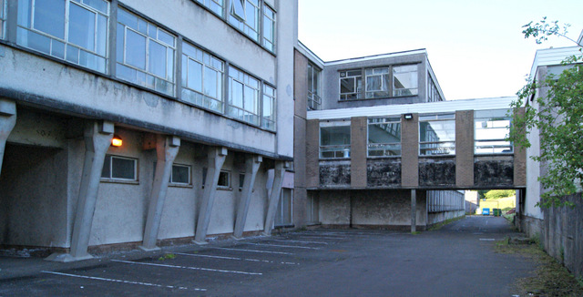 Former Greenock High School building
