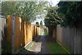 Urban footpath, Brickfields Park