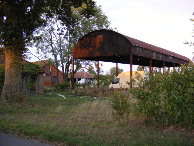 Dutch Barn at Dairy Farm
