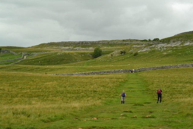 Walkers on the Dales Way