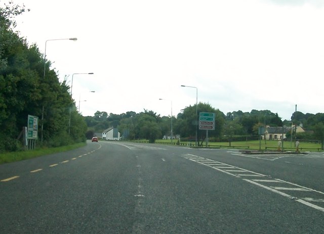 The junction of the N62 and the R446 at Fardrum