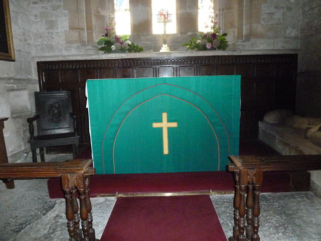St Augustine of Canterbury, Upton Lovell: altar