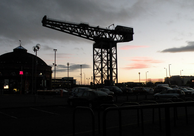 Clydeport sunset