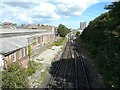 View from Hartsdown Road bridge