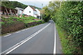 The A466 passing through Buckholt