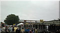 View of the Dagenham Market building from the market itself