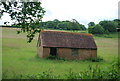 Building in a field