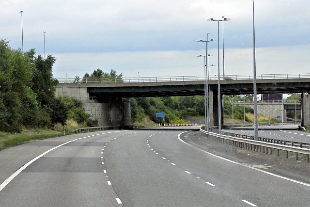 M6 Toll Road, Stonebridge Road Bridge