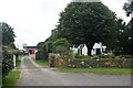 SM8527 : Entrance to Lochmeyler Farm by Simon Mortimer