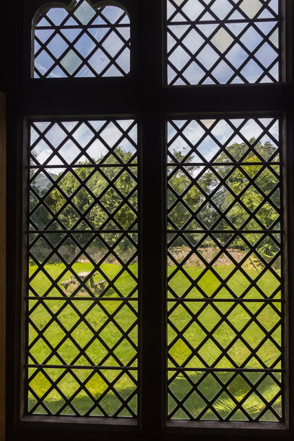 Window, Tretower Court, Wales