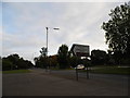 Braywick Road at the entrance to the sports ground