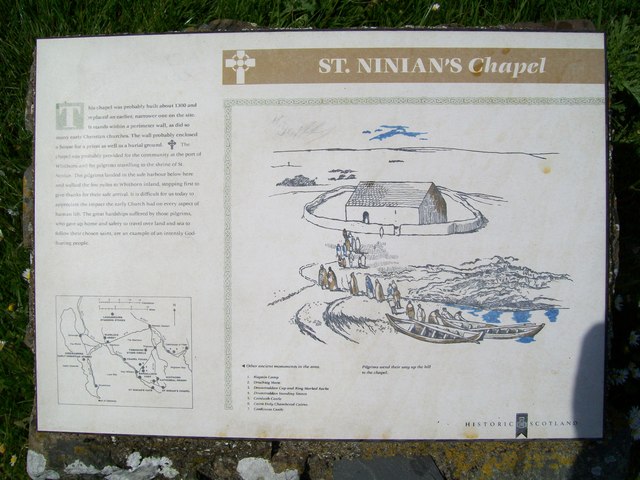 St Ninian's Chapel. Isle of Whithorn