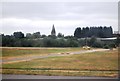 View from the runway, Gatwick