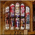 Middleton Parish Church, Stained Glass Window in the Assheton Chapel