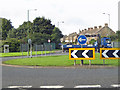 Leadgate, roundabout