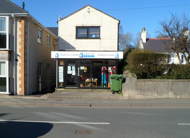 Hospice at Home charity shop, Llanfairpwllgwyngyll