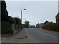 Looking from the junction of Uplands Road and The Avenue towards a roundabout