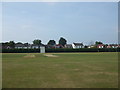 SJ7495 : Flixton Cricket Club - Ground by BatAndBall