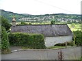 House below the road at Dardy