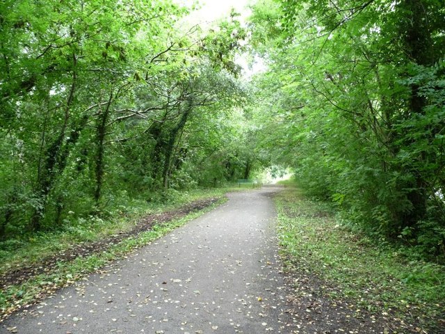 Cycleway On Former Railway Line,... © Christine Johnstone Cc-by-sa/2.0 ...