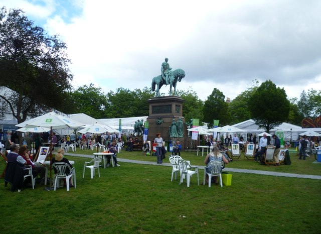 Edinburgh International Book Festival venue, Charlotte Square