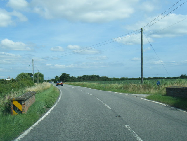 A52 northbound looking towards Twa Trees